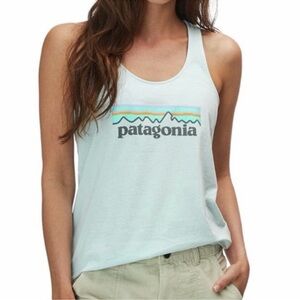 Patagonia Small P-6 Logo Organic Cotton Tank Top
